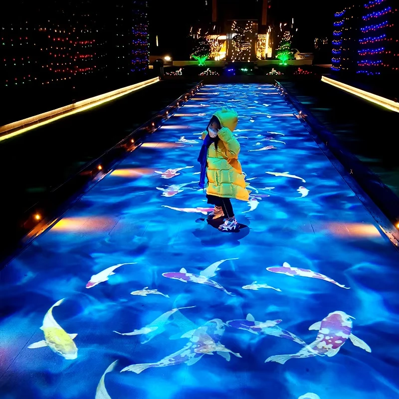 

60 Вт внутренний светоизлучающий диод, пятисеточный многоцветный проектор, светильник для садовой вечеринки, океанский проектор