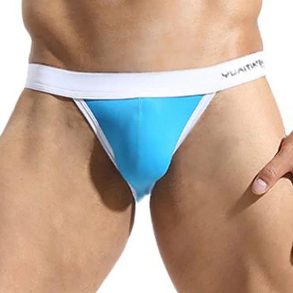 

Men's Bulge Brief Gays Sexy Low-Rise U Convex Pouch Underwear Nylon Briefs Breathable Underwear for Young Men Comfort Daily Wear