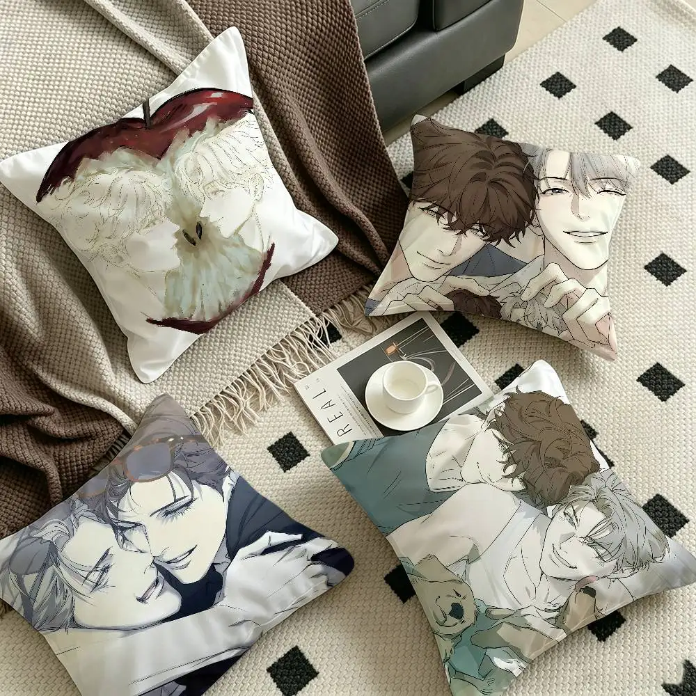 Nerd Project Bl Anime Personalized picture text home decorative pillows Household Gifts 45x45cm