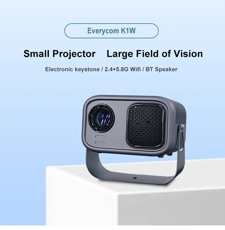 K1W  Projector Full HD 1GB+8GB 720P Mini hd  LED  Android 11.0  cheap Video  mini 4k projector Portable Projector