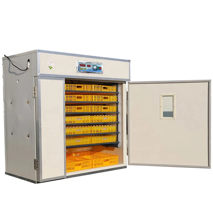 1000 Eggs Incubator for Hatching Eggs Automatic Incubator With Automatic Egg Turning and Water Adding 360 Degree View