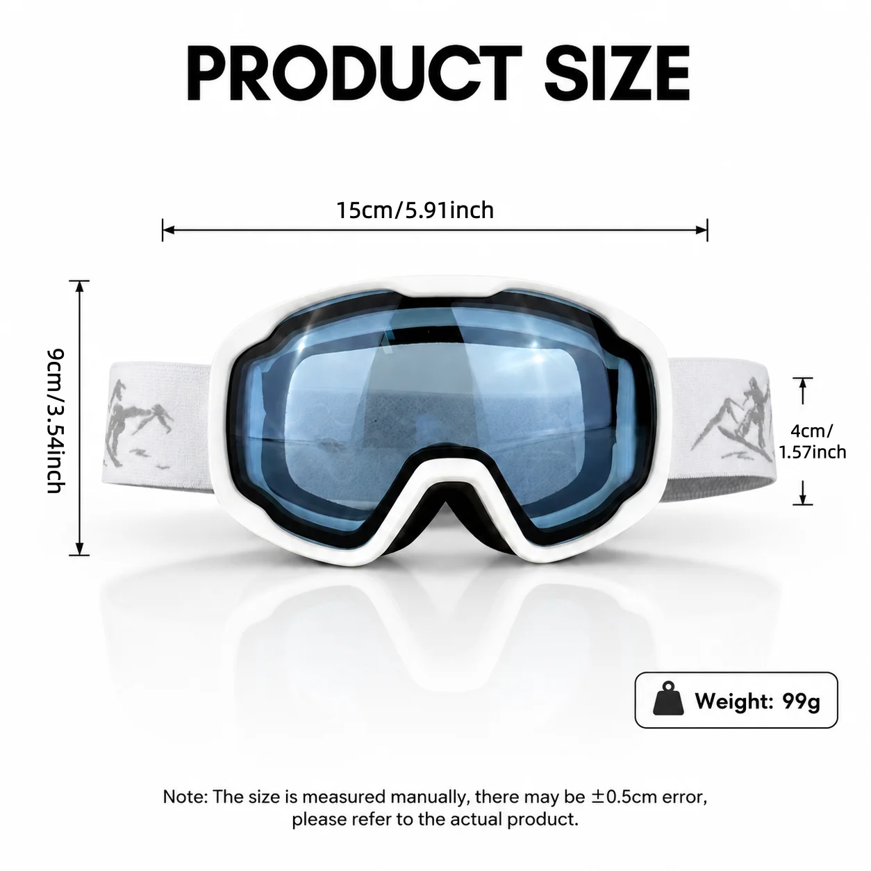 Kids High-Quality Outdoor Sports Ski Goggles Spherical HD Anti-Fog UV400 Wind Dust Proof Eyewear for Cycling And Skiing
