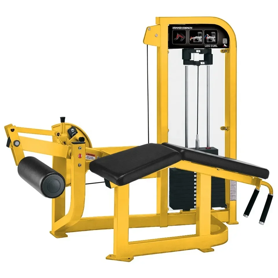 Commercial Gym Equipment Pin Loaded Selection Strength Training Horizontal Prone Leg Curl/ Seated Leg Extension Machine