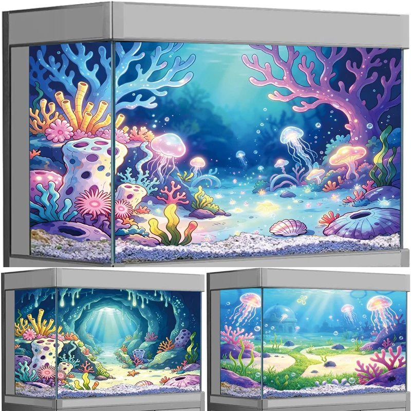 adesivo-de-fundo-para-aquario-com-tema-de-coral-e-agua-viva-impressao-em-alta-definicao-para-decorar-o-fundo-de-aquarios-a-prova-d'agua-em-pvc-autoadesivo