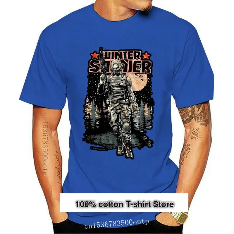 Camiseta personalizada de guerra Civil para hombre y mujer, camisa divertida de Soldado de invierno, Bucky barman, Punk, novedad