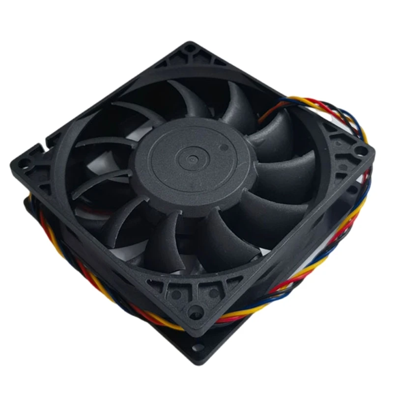 FFB0912SH 92x92x25mm PC Cooling Fan High Airflow Low Noise 4100RPM 92mm PC Fan for Enhances Heat Dissipation Dropship