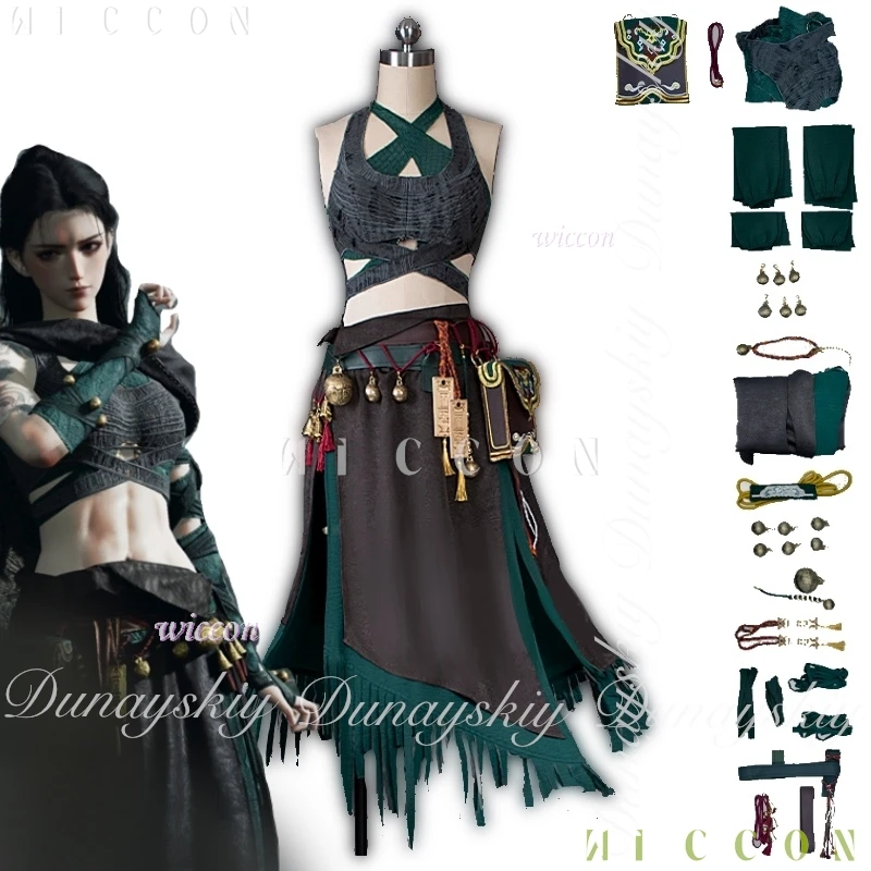 costumi-di-halloween-where-winds-meet-gioco-le-nove-creeds-femmina-con-sect-nero-verde-donne-adulte-disfraz-2181