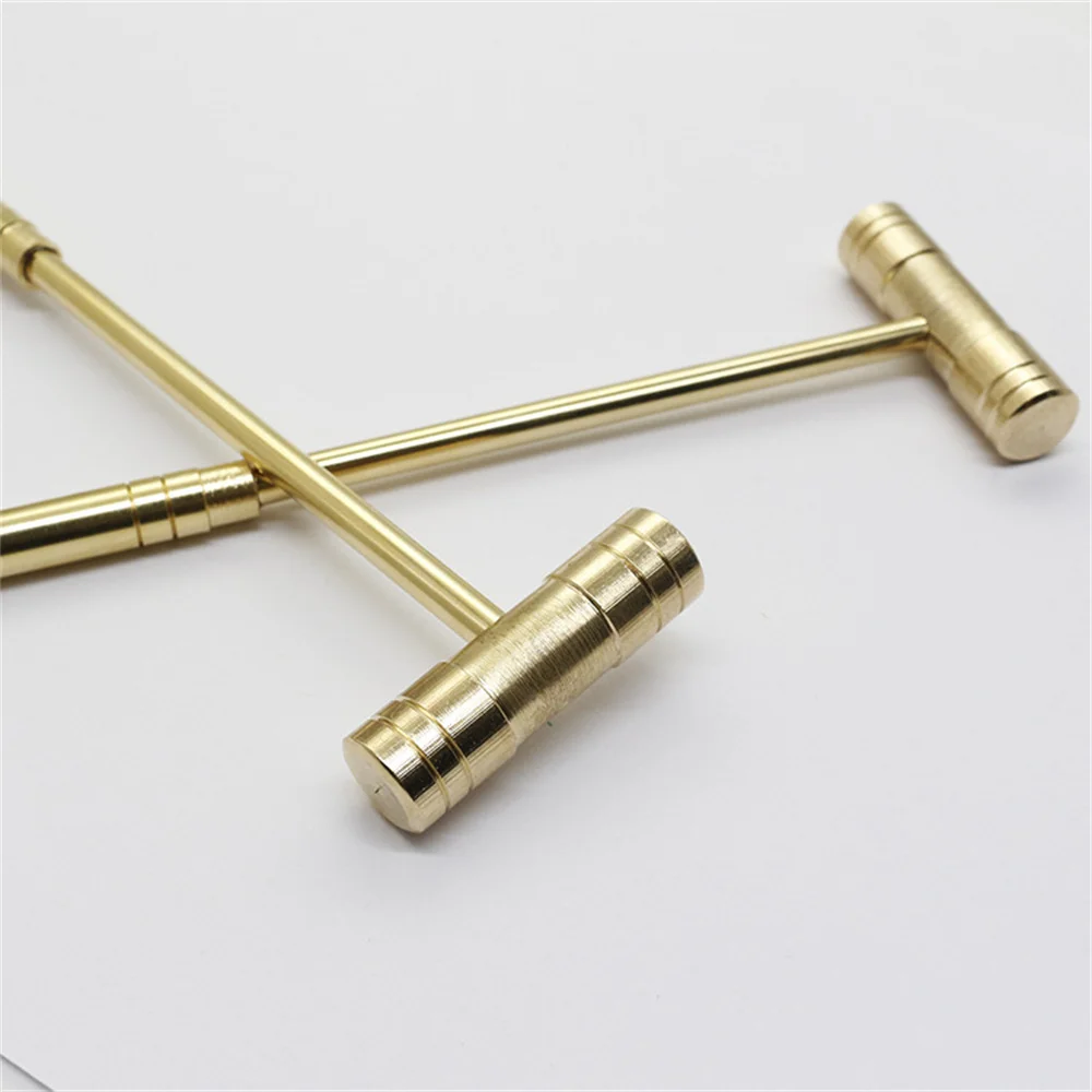 1Pcs solid brass Hammer Small Iron Mini Hammer Jewelry Maintenance Tools Jewelry Watch Repair Tool accessories Hand tools