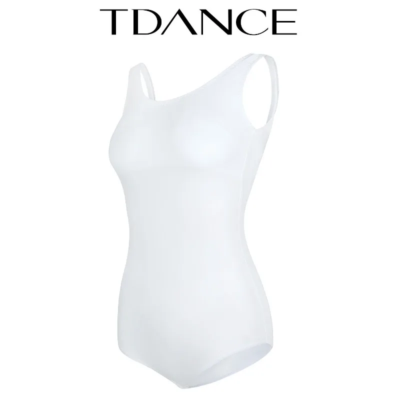 Customized TDANCE Standard Dance Latin Modern Practice Dress [Backless Tank Top] Basic Top Daily Women Jumpsuit Bodysuit JM-332