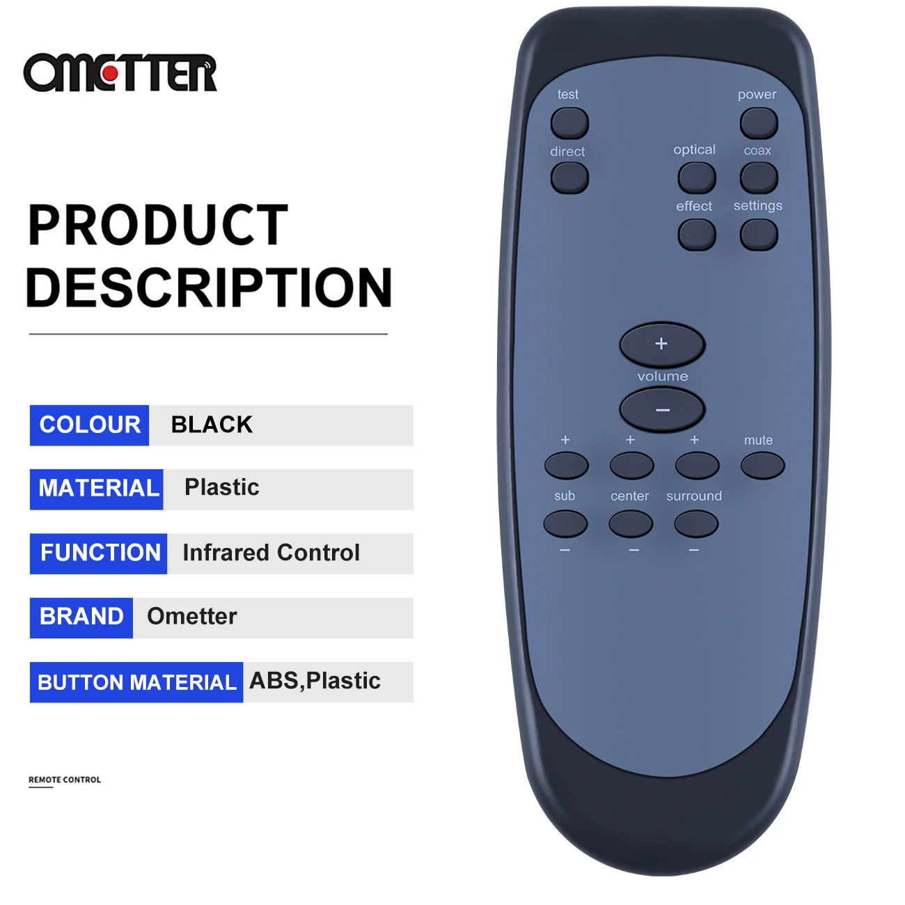 Controle remoto para sistema informático, controlador de alto-falante para logitech z5500, z5500, z5450, z680