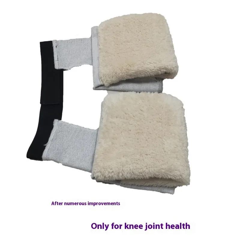 Knee Warmers Thermal Leg Sleeves Double Layer Thickened Winter Cold Weather Protection Non Slip Adults Seniors Unisex Wear