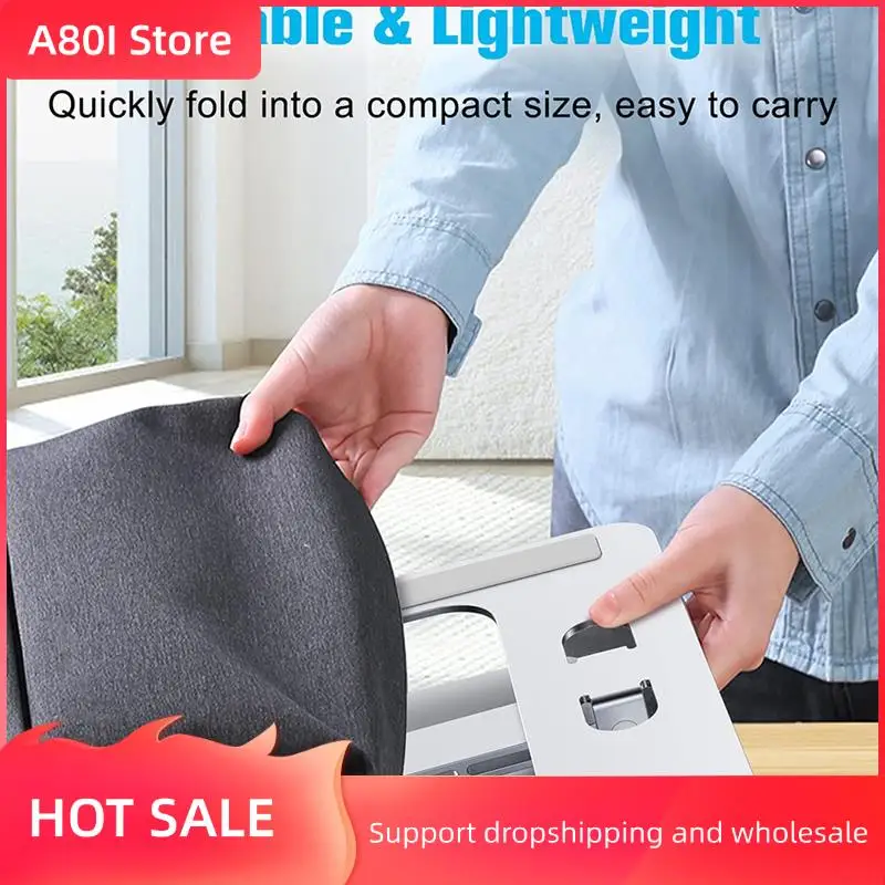 

A80I Ergonomic Laptop Stand, Adjustable Aluminium Alloy Desk Riser For Laptops