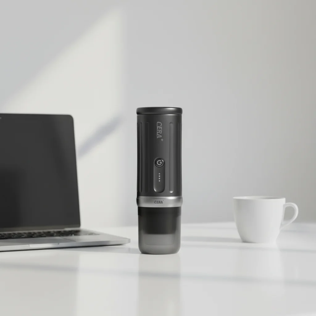 Portable Electric Espresso Machine with Large-capacity Battery Capable of Brewing 5 Cups of Espresso with Built-in Heating