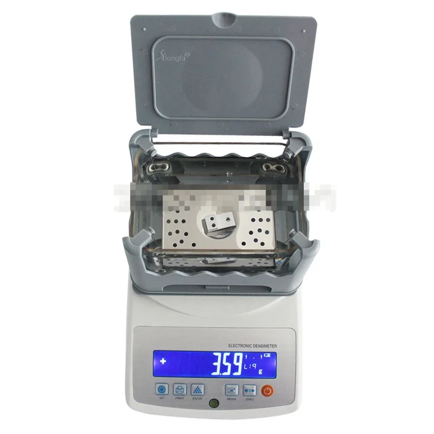 Densimeter Digital penguji kepadatan emas, 300g/0.001g untuk Platinum emas Aloi logam penguji kepadatan Volume