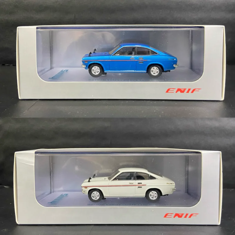 

ENIF масштаб 1/43 Nissan Dartson Sunny 1200 Gx5 1972, модель автомобиля из смолы, Коллекционная игрушка, подарок, сувенир, украшение для дисплея