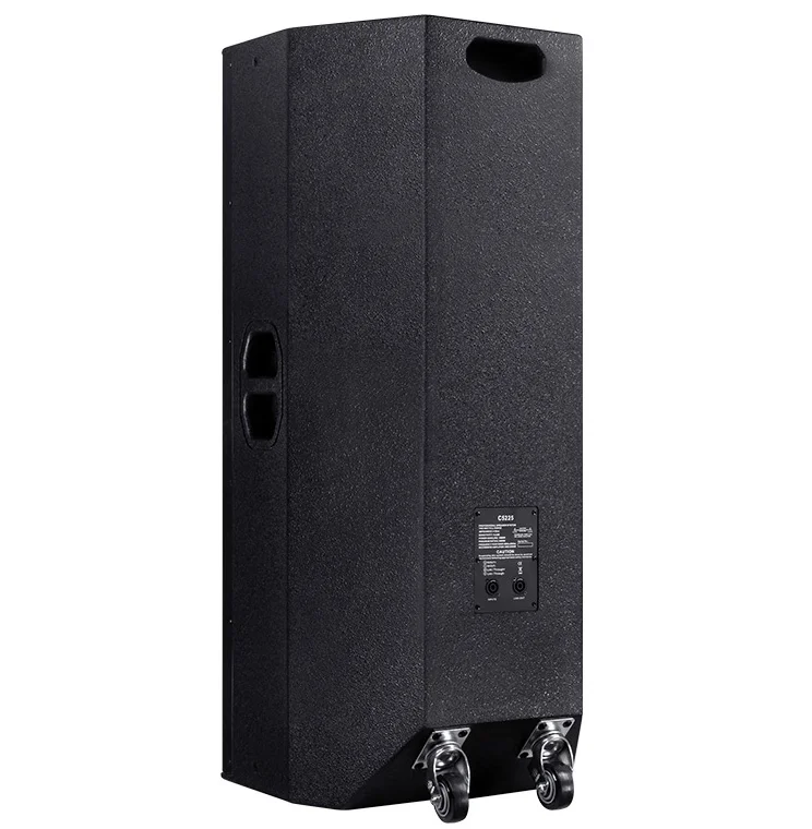 Three Unit Split Full Range Speaker Durable for Indoor Events Outdoor Concerts