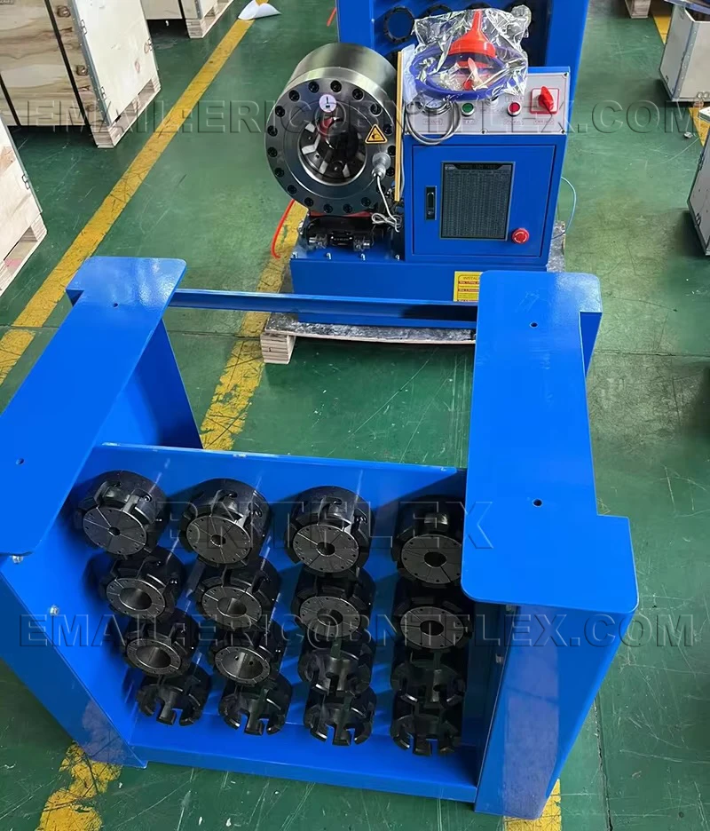 1/4-2 ''P69 hydraulische slangpers 2 inch 4 draden Slangpersmachine met Snelle matrijzen gereedschap en matrijzenbasis