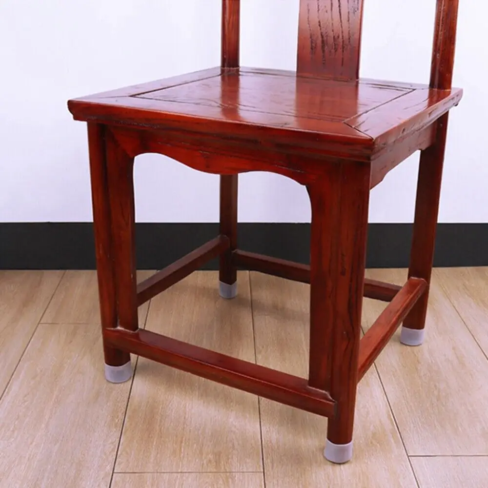 2 stuks universele siliconen stoelbeenbeschermers voor stoelen en krukken antislip, geluidsreducerende, krasbestendige vloerbeschermers