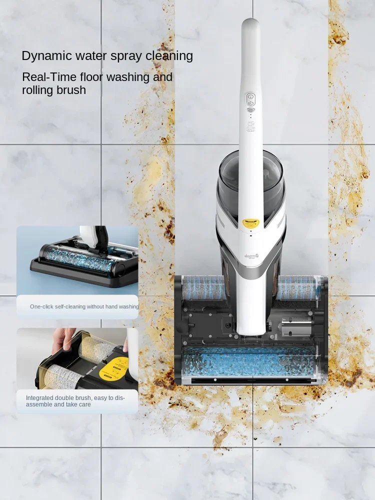 

DEERMA VX20 Floor Washer Household Dual-axis Double-brush Hands-free Automatic Dry and Wet Cleaning Vacuum Mopping One