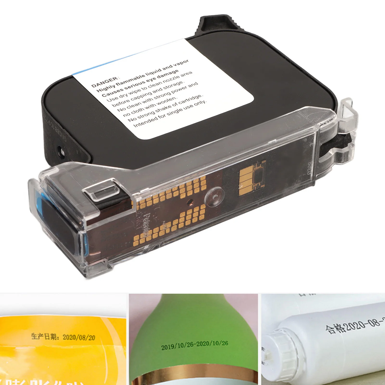 Handheld Inkjet Patrone Inkjet Patrone Quick Dry Original Tragbare Schwarz Handheld Mobile Drucker Tinte Patrone Ersatz