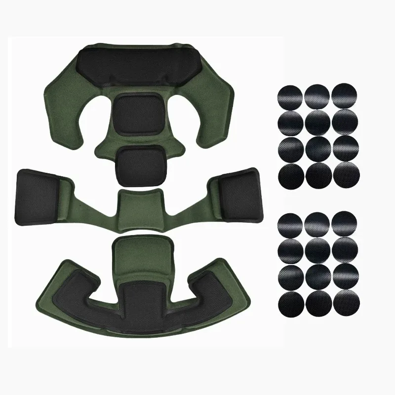 Wendy Helmet Suspension System Helmet Memory Sponge Pad Set Adjustable FAST MICH Outdoor Hunting Air Soft Helmet Accessories