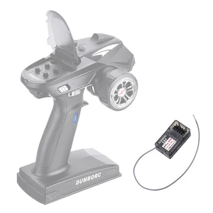 Dumborc-X6 2,4g 6Ch-Sender, x6fg Gyro X6F-Empfänger, LED-Licht für 1:10 1/8 Crawler Axial SCX10 D90 RC-Auto und Boot Hauptverkauf Batterie BMW X4 - №6