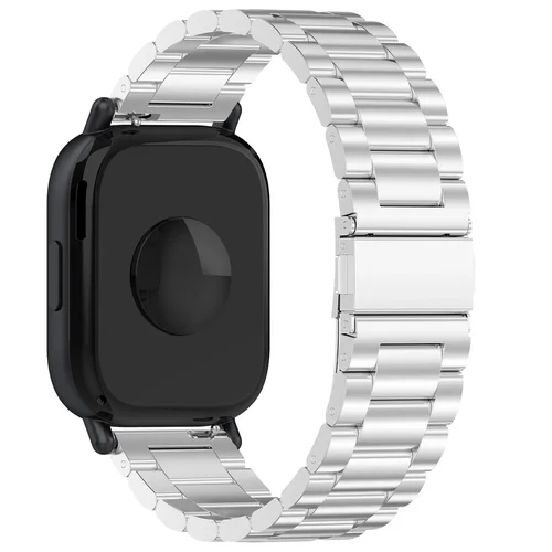 Imagen 2 del producto Correa de acero inoxidable de 22mm para Redmi Watch 5 Active 5 Lite, correa de Metal para Xiaomi Redmi Watch 3 Active 3 Lite