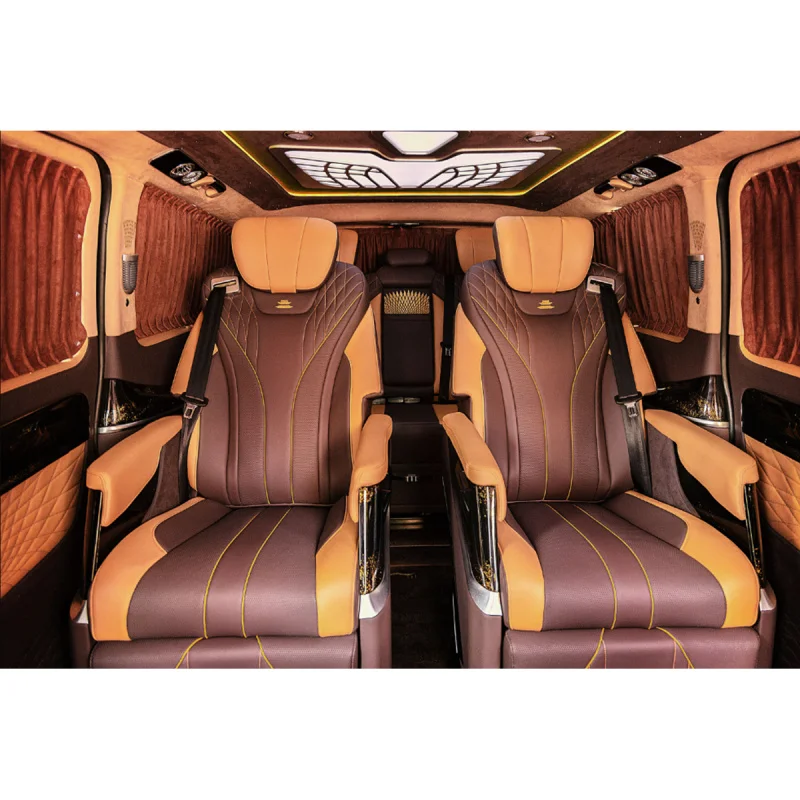 Suitable for Luxury High Quality Popular Airline Seats V Class Vito Hiace Electric Slide W447 Maybach Seat Camper Van Bed M