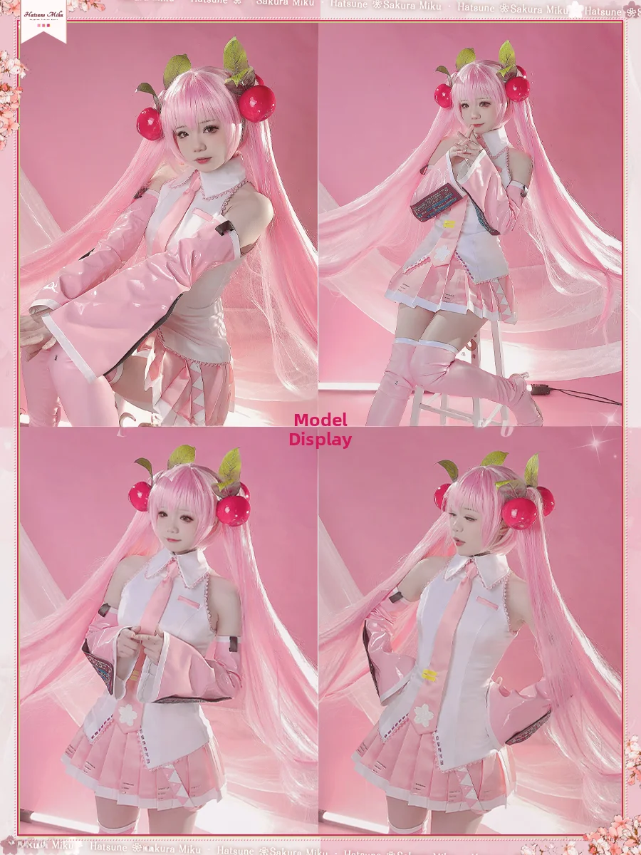 icos-桜初音-コスプレ衣装-女性用-アニメゲーム公式制服-ボーカロイドv-ホームデコレーションアクセサリー