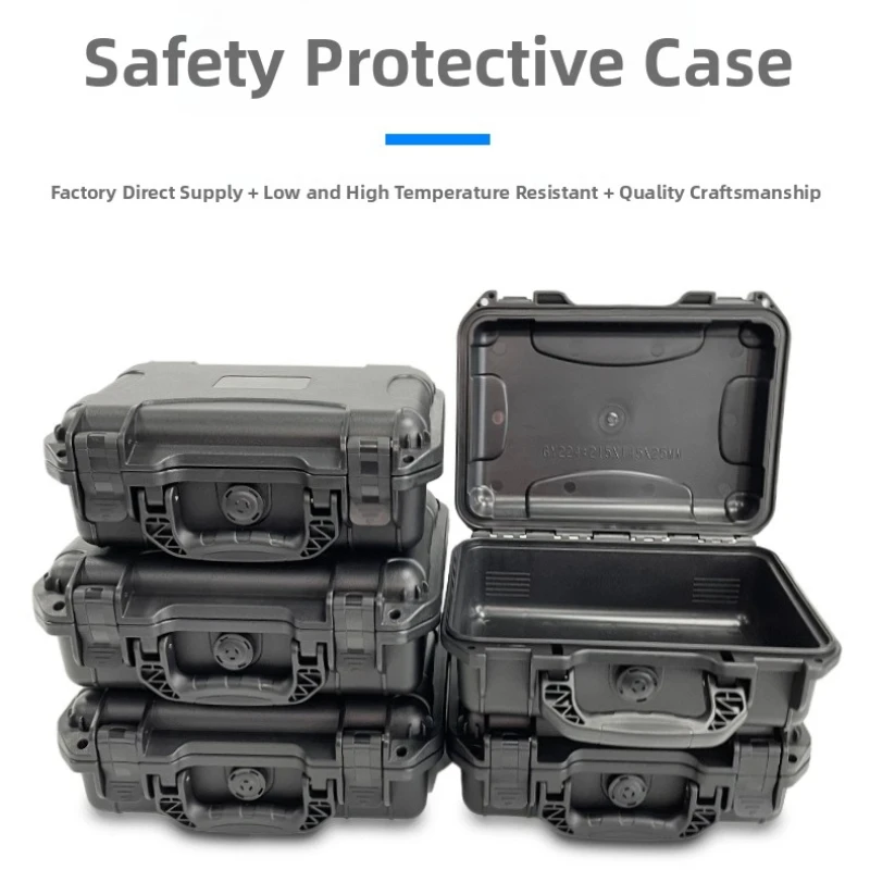 

Waterproof Plastic Storage Box Safety Instrument Tool Box Protective Shockproof Hard Case Plastic Suitcase For Organizing