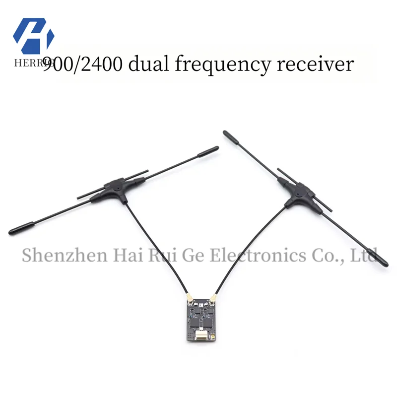 

PAURC ELRS 915M/2.4G GemX Gemini Dual-Frequency Receiver FPV Racing Drone Long-Range