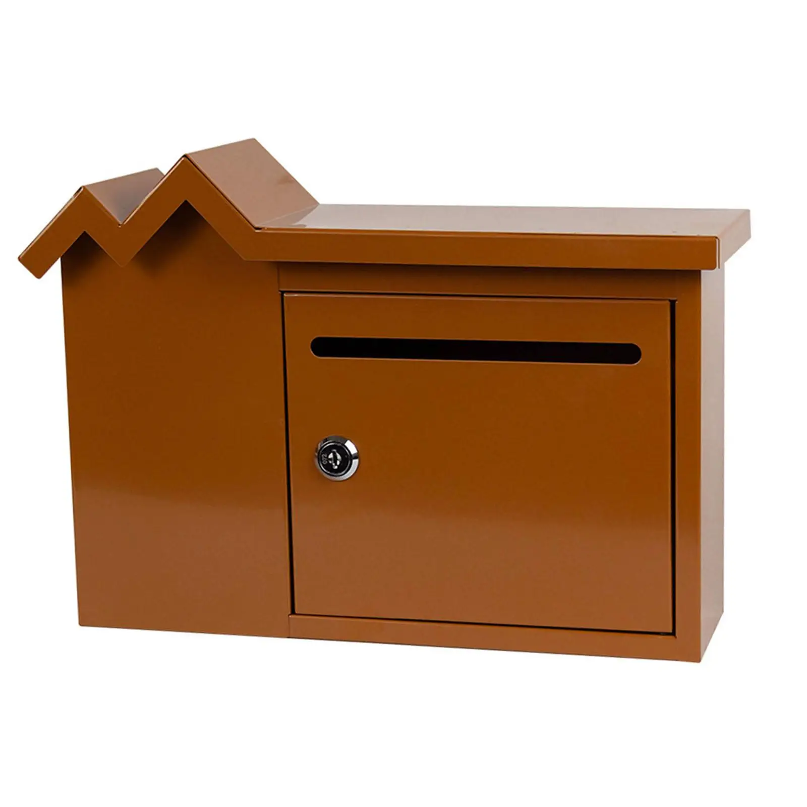 

Mail Storage Case Rectangular Multi-scenario Convenient Compact Container Letter Box for Room Decorations Office Courtyard