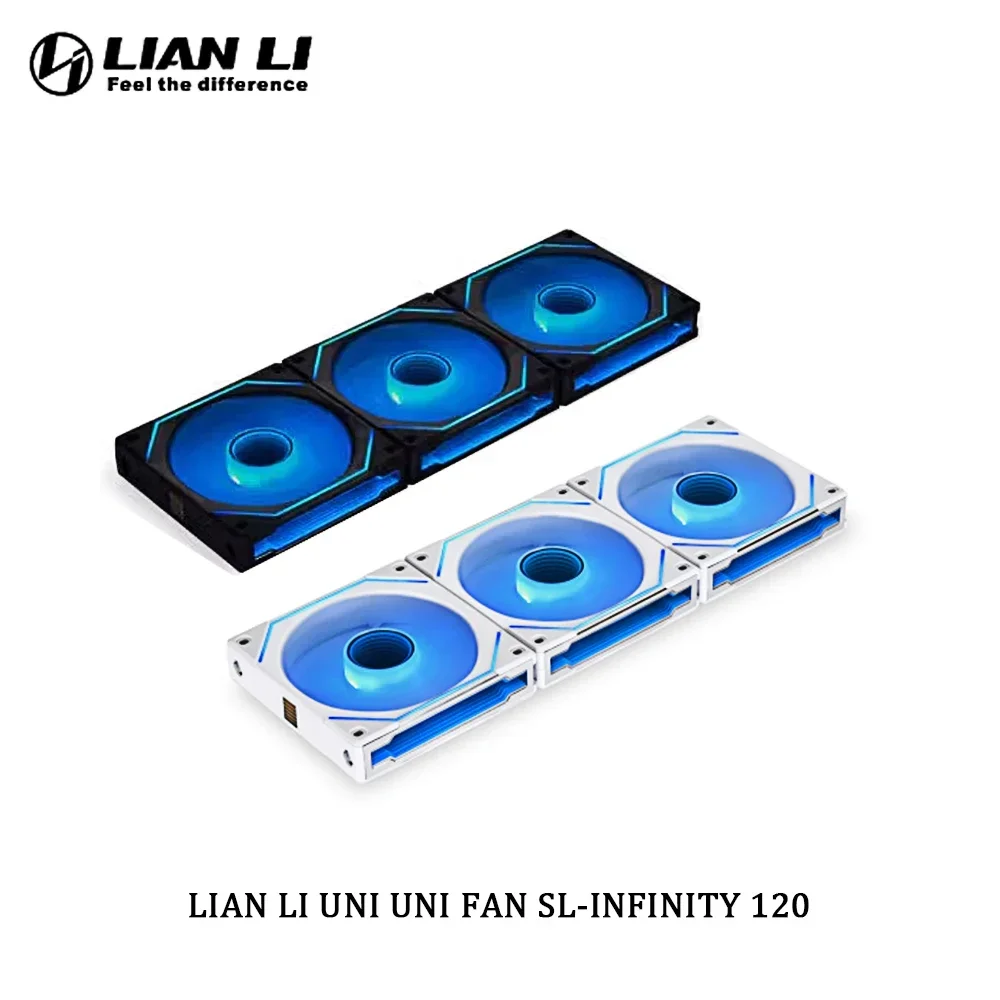 LIAN LI UNI FAN SL-INF120 Infinity Mirror LED ARGB Gen. 3Th Fan Reverse Blade PC Gamer Cabinet Cooler