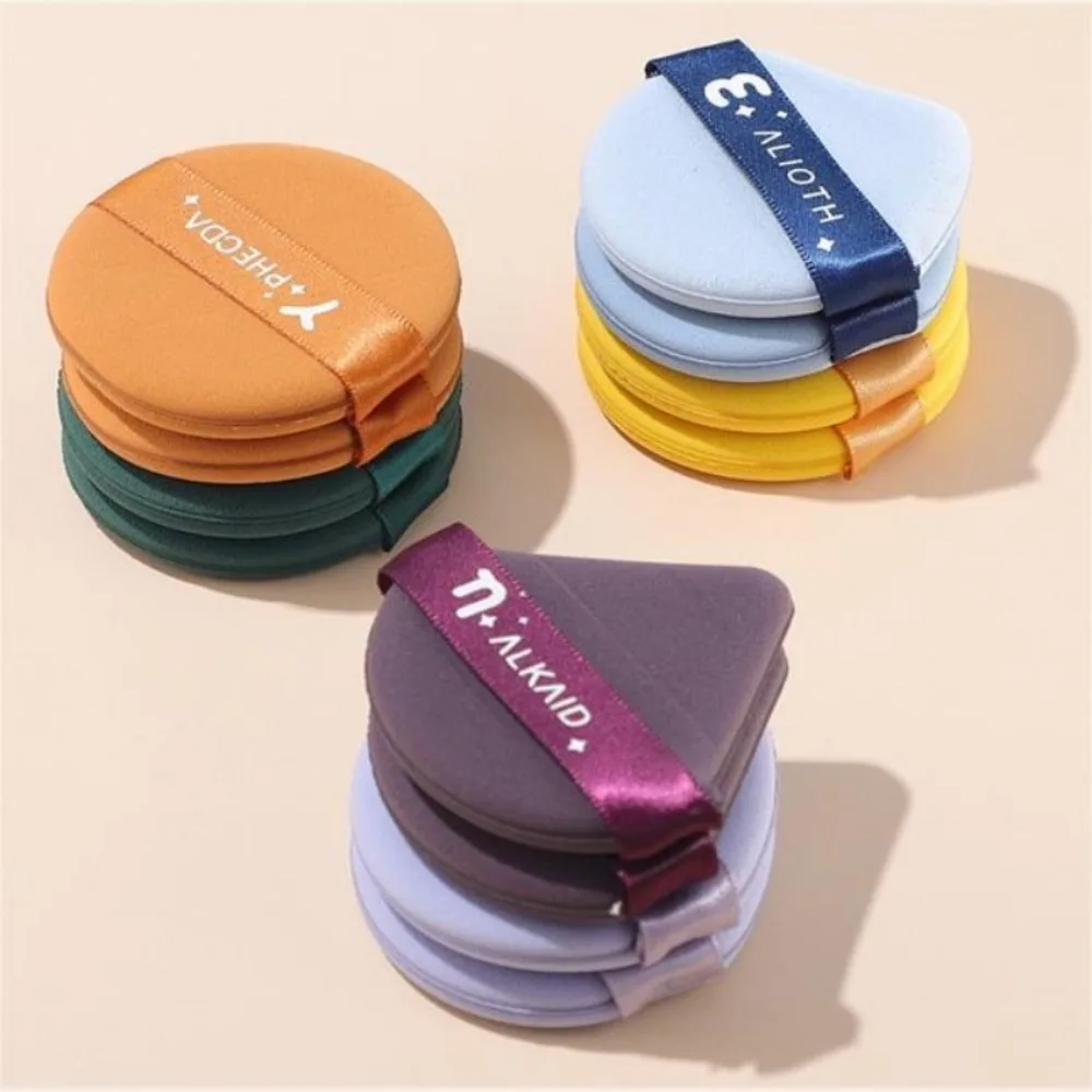 Hydrophilic polyurethane Round Face Powder Soft Dry and Wet Dual-use Cosmetic Puff Lightweight Washable Makeup Sponge