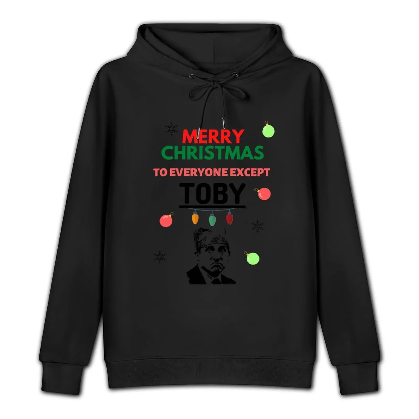 Merry Christmas To Everyone Except Toby Pullover Hoodie fashion men anime clothing men's winter sweater anime hoodie