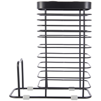 1pcs Creative Multi-Grid Holder Gift for Kitchen Knife Storage Stainless Steel Countertop Rack Organizer Household Stand