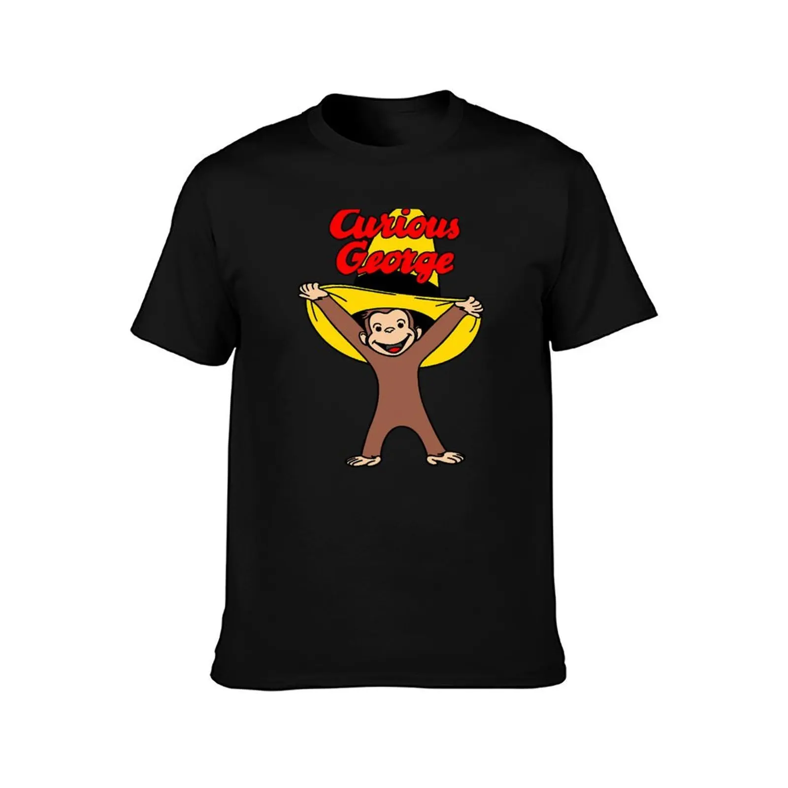 Curious George In The Yellow Hat T-Shirt Casual Loose Fit Short Sleeve T-Shirt