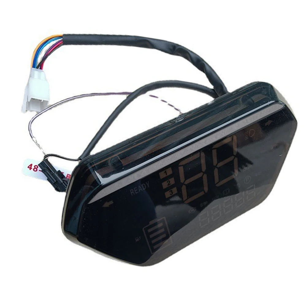 Ebike LED Display 48V 60V 72V 6Pin Display Meter Control Panel For EBike Electric Scooter Motor Speedometer E-bike Accessories