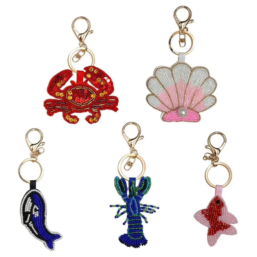 المفاتيح للحقائب قلادة التصحيح الحبل معلقة المفاتيح مطرز الخياطة قلادة حقيبة يد سحر لطيف ثلاثية الأبعاد اليدوية حقيبة سحر