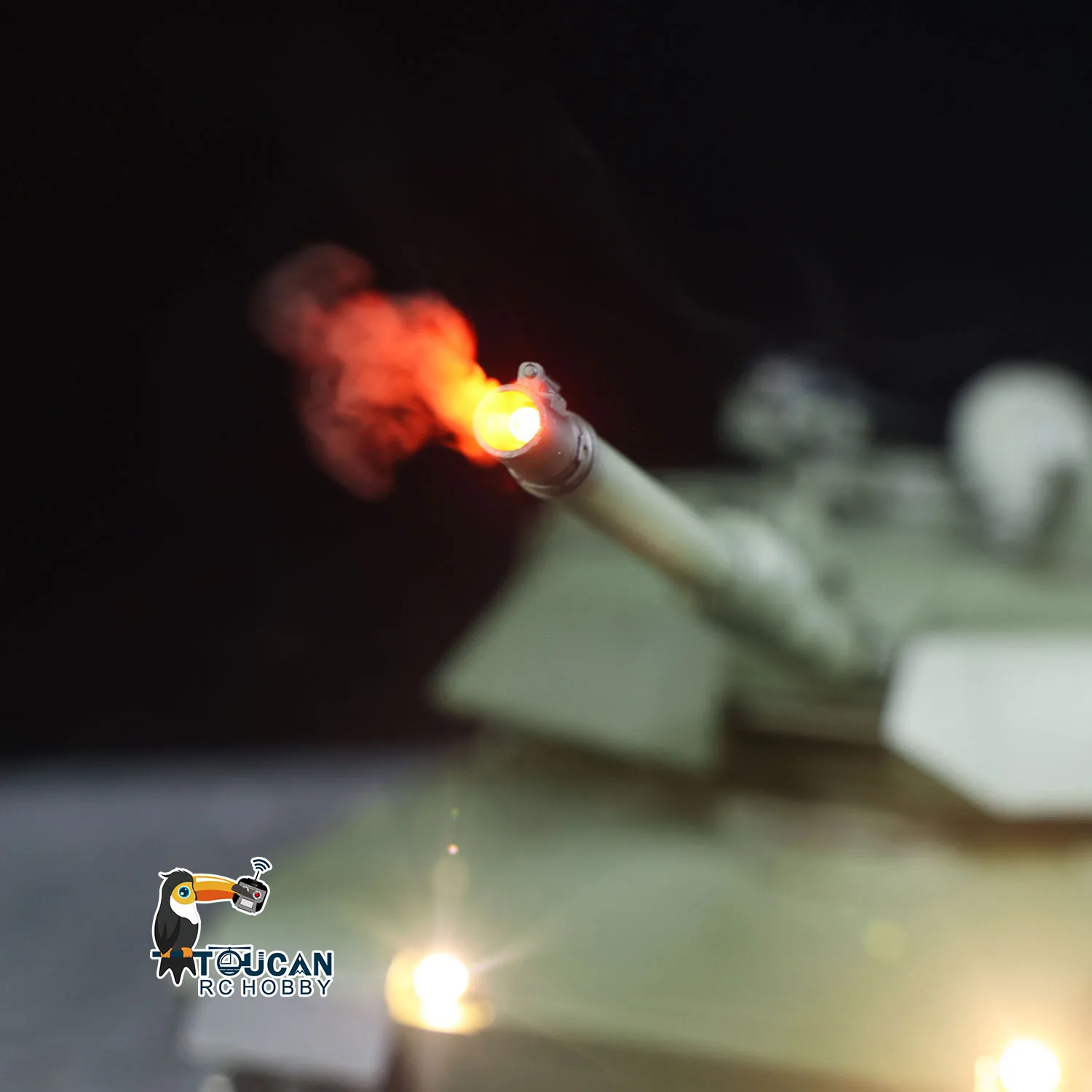 TOUCAN フルメタル 1/16 ラジコン戦車 エイブラムス M1A2 3918 360度回転 IRシステム バレルリフティング リコイル スモーキング FPVカメラ おもちゃ