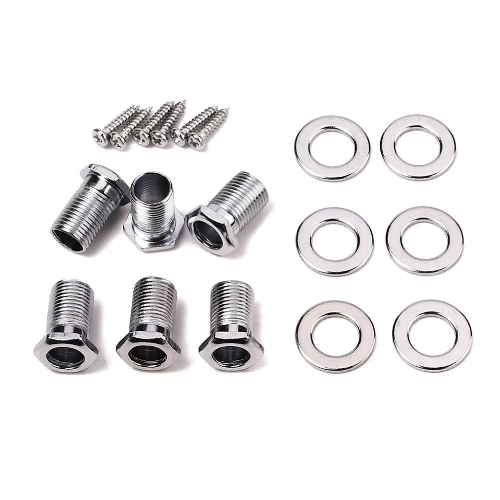 

6 Pcs Electric Guitar Horse Head String Tuning Pegs Turners Tunning Tuners for Acoustic Guitars Machine Heads
