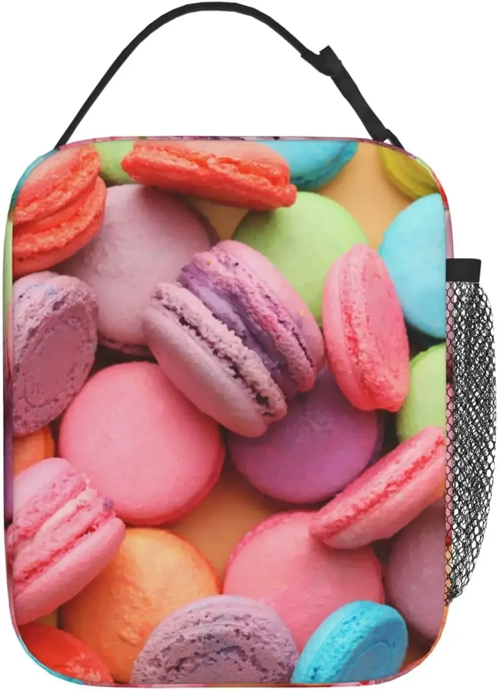 Cute Lunch Bag for Men Women Donut Lunch Bags Reusable Insulated Thermal Lunch Box Portable Tote Bag Cooler Picnic Bag