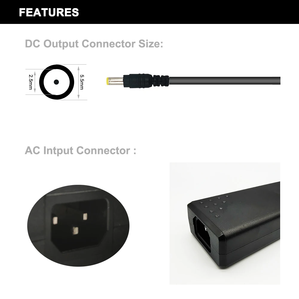 DC12V LED Power Supply Switch Transformer 2A 3A 5A 6A 7A 8A 10A Adapter US/EU/AU/UK for WS2811 WS2815  5050 3528 LED Strip Light
