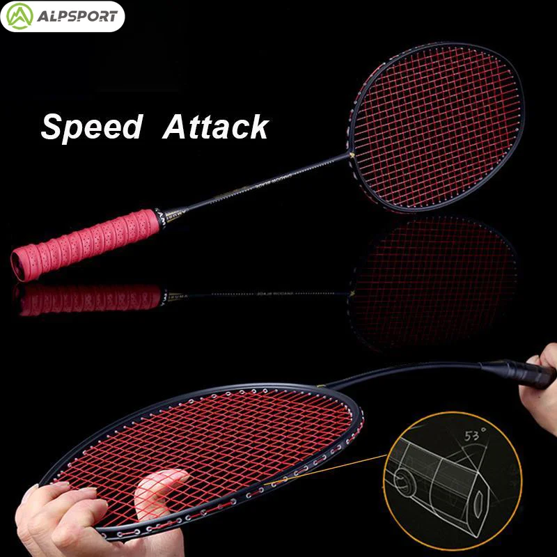 ALPSPORT XHP 2Pcs 6U 72g G4 T8 - Badminton Racket Carbon 评论和价格