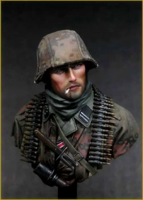 Spring Camouflage Soldier Chest X-019 Model Kit Resin Kit for Collectors And Hobbyists