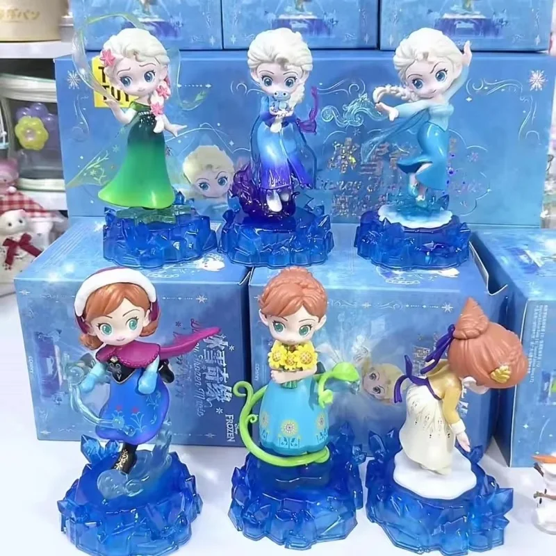 

Disney new Frozen Magic Series Blind Box Toys Anna Elsa Mysterious Box Dolls Trendy Fashion Toys Collection Ornaments Girls Gift