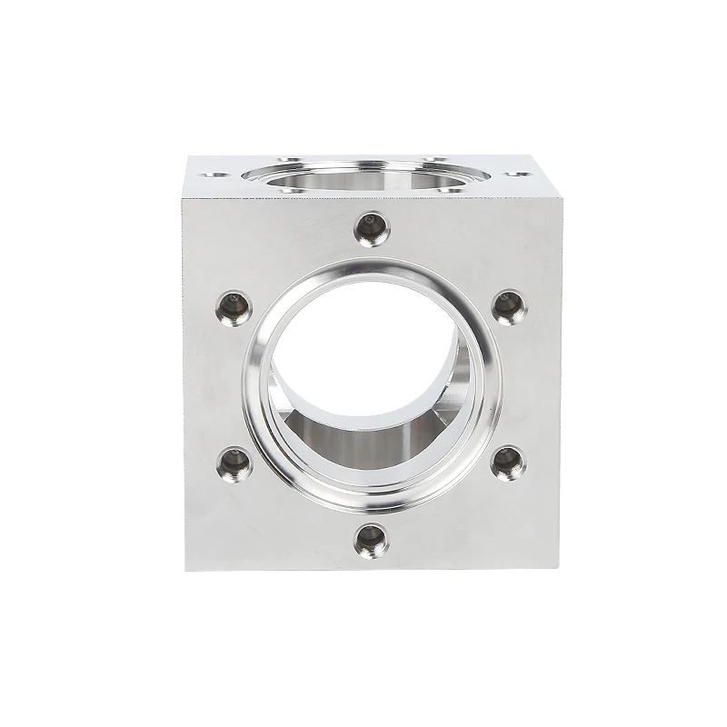 

SS304 SS316L Stainless Steel UHV CF16-CF200 Cube Chamber Ultra High Vacuum CF 6-Way Cube for Ultra High Quality Fittings Flange