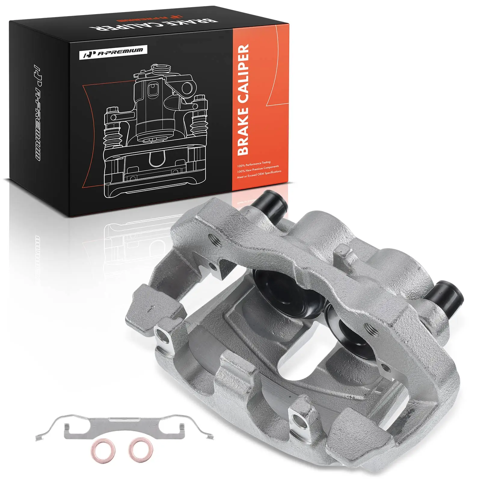 A-Premium Front Right Brake Caliper with Bracket for Jeep Grand Cherokee 2011-2017 Dodge Durango 2011-2018