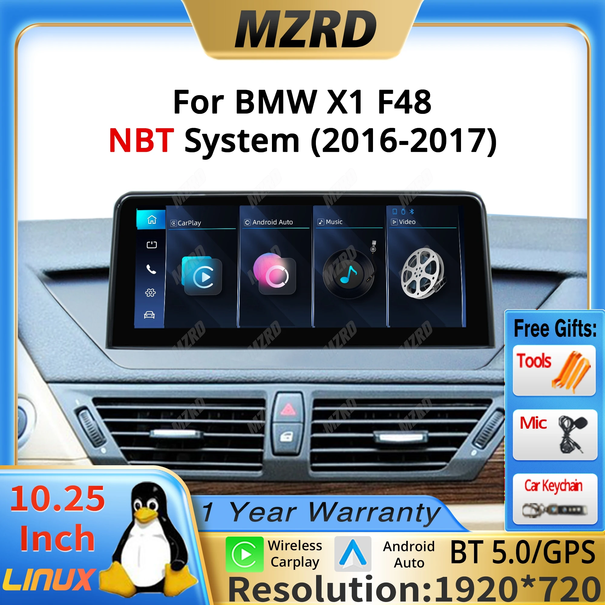 Mzrd 10.25" Linux S…