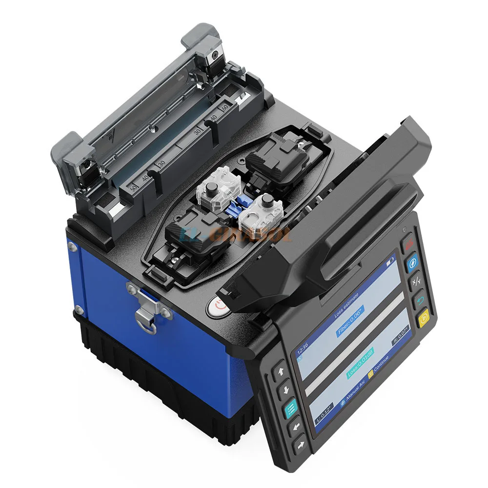 Fiber Optic Fusion Splicer  Orientek T49 Kit 4 Motors Clad-Alignment Fibra Optica Fusion Splicer Optical Welding Machine